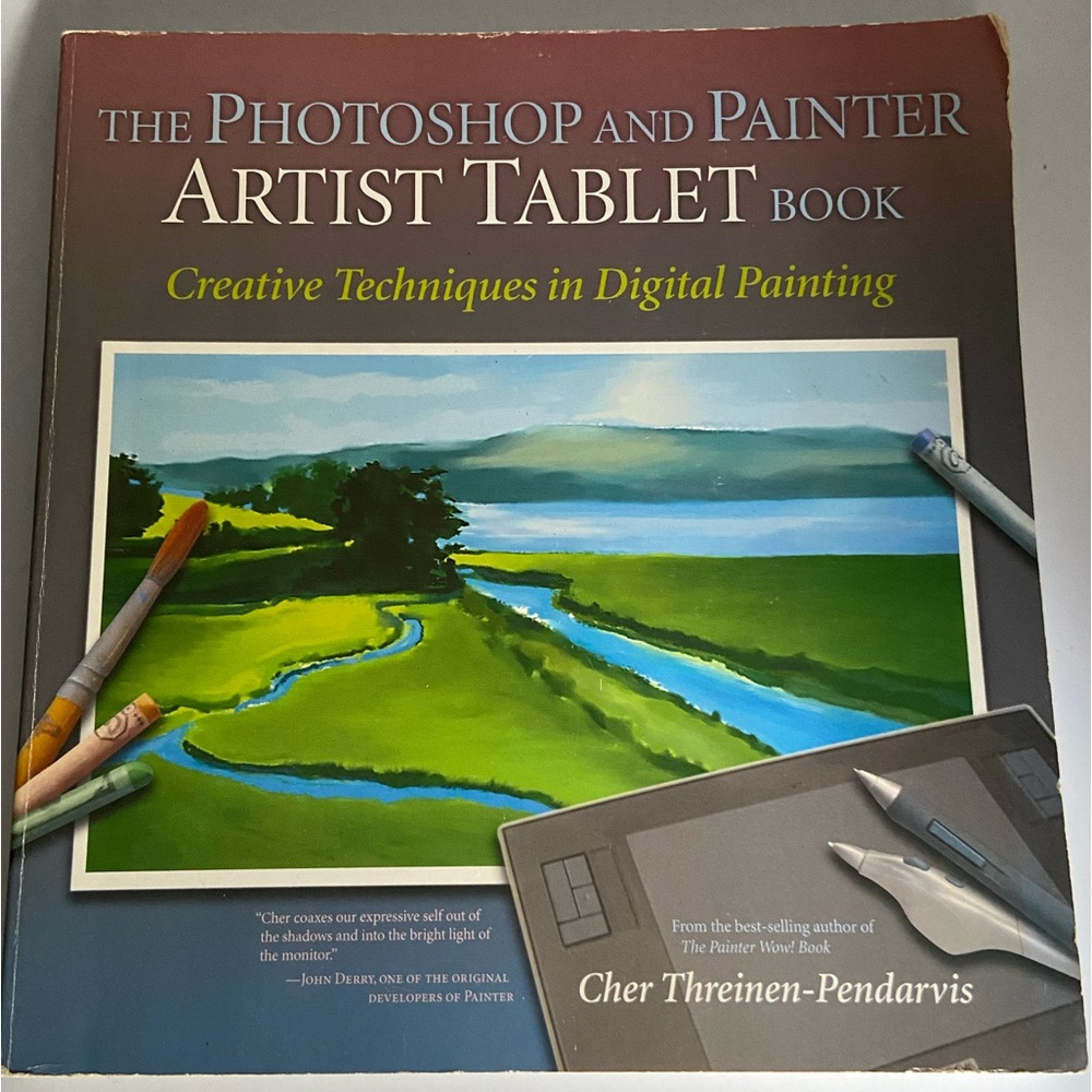 Photoshop and Painter Artist Tablet Book